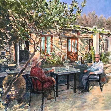 فيلا Πέτροκτιστο Σπίτι. Stone House كاريستوس المظهر الخارجي الصورة