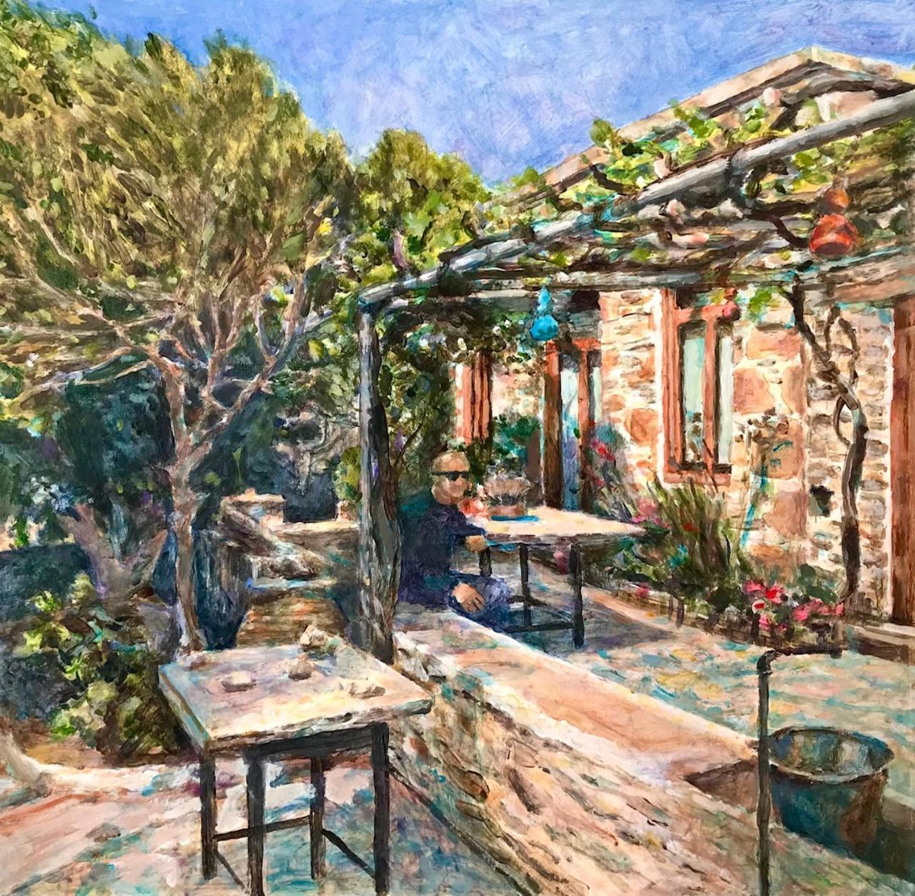 فيلا Πέτροκτιστο Σπίτι. Stone House كاريستوس المظهر الخارجي الصورة